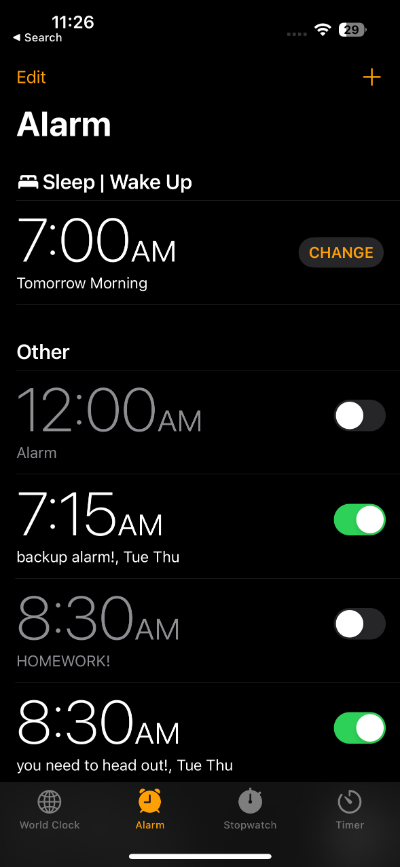 Alarm Clock