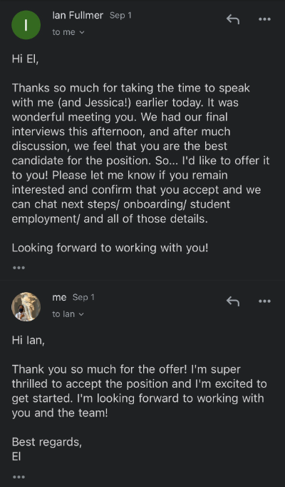 Job Offer